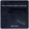 Kép 7/15 - 8001-EN Többfunkciós digitális óra LED fényerő, állítható hőmérséklet, páratartalom, kijelző ébresztőóra - Fekete