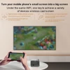 Kép 8/14 - K6 Mini hordozható projektor 1080P dekódoló trapéztorzítás korrekció hangvezérléssel