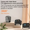 Kép 12/14 - K6 Mini hordozható projektor 1080P dekódoló trapéztorzítás korrekció hangvezérléssel