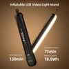 Kép 13/13 - INKEE GC12 felfújható LED-videófénypálca 12 W, kézi levegőoszlopos fénypálca - alap változat