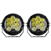 Kép 1/8 - 5 hüvelykes LED-es vezetőlámpa, 150 W 15000LM munkalámpa tartóval - 2 db