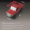 Kép 3/10 - 2,4 Ghz 1:12 távirányítós lánctalpas pickup vezérelhető fényszórókkal - Piros, 1 akkumulátor