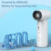 Kép 5/9 - 80000 ford./perc hordozható elektromos légtisztító mini turbóventilátor 4500mAh újratölthető - Sötét szürke