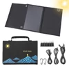 Kép 3/10 - KKmoon napelemes összecsukható táska, kettős USB+DC kimenetű napelemes töltő - 40 W (5 részes)