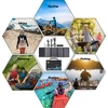 Kép 10/10 - KKmoon napelemes összecsukható táska, kettős USB+DC kimenetű napelemes töltő - 40 W (5 részes)