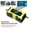 Kép 5/8 - 12V / 6A automatikus intelligens akkumulátortöltő karbantartó LCD kijelzővel