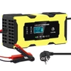 Kép 1/8 - 12V / 6A automatikus intelligens akkumulátortöltő karbantartó LCD kijelzővel