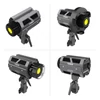 Kép 4/14 - COLBOR CL100X stúdió COB fényképező lámpa, 110 W, kétszínű hőmérsékletű LED videolámpa