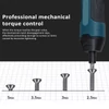 Kép 9/10 - Akkus elektromos csavarhúzó készlet 105 db, 3.6V 5Nm USB újratölthető, LED lámpával