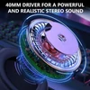 Kép 6/9 - X7 Pro Gaming Headset, kiváló minőségű hangzás zajszűrővel, mikrofonnal és LED világítással