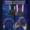 Kép 4/6 - ONIKUMA X15 PRO Gaming Headset - RGB világítás, zajszűrő, 50 mm-es meghajtó - Fekete