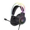 Kép 1/6 - ONIKUMA X15 PRO Gaming Headset - RGB világítás, zajszűrő, 50 mm-es meghajtó - Fekete