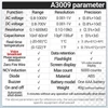 Kép 7/20 - ANENG A3009 mini toll multiméter, 6000 számláló voltmérő - mérővezetékkel