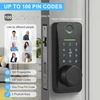 Kép 8/13 - 5 az 1-ben kulcsnélküli intelligens zár elektronikus digitális zár