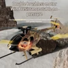 Kép 12/12 - COOLBANK C189 2.4G 4CH UAV 1:28 RTF távirányítós helikopter - Terepszínú, 1 akkumulátor