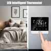 Kép 5/9 - Intelligens termosztát 5+2 programozható energiatakarékos 3A vízmelegítő termosztát LCD kijelzővel – Fehér, normál