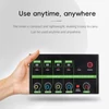 Kép 14/15 - K4 4 csatornás audiokeverő, alacsony zajszintű mono sztereó vonalkeverő vezetékes mikrofonokhoz, elektronikus zongorákhoz, számítógépekhez, gitárokhoz és elektronikus dobokhoz