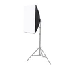 Kép 3/7 - 60x90 cm-es négyzet alakú fényképészeti Softbox Bowens rögzítéssel, eltávolítható diffúzor szövet hordtáskával