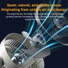 Kép 13/20 - Légkeringető asztali ventilátor éjszakai fénnyel, függő ventilátor 4 állítható szélsebességgel