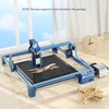 Kép 18/20 - SCULPFUN S9 5W lézergravírozó 400x400 mm-es méhsejt munkaasztallal, forgóhengerrel és levegősegéd fúvókakészlettel