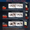 Kép 15/20 - SCULPFUN S30 Pro Max 20 W-os lézergravírozó automatikus levegő-rásegítő rendszerrel, CAM500 kamerával és forgóhengerrel, valamint 400x400 mm-es méhsejt munkaasztallal