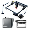Kép 1/20 - SCULPFUN S30 Pro Max 20 W-os lézergravírozó automatikus levegő-rásegítő rendszerrel, CAM500 kamerával és forgóhengerrel, valamint 400x400 mm-es méhsejt munkaasztallal