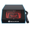 Kép 6/20 - SCULPFUN S30 Pro Max 20 W-os lézergravírozó automatikus levegő-rásegítő rendszerrel, forgóhengerrel és B1 védőburkolattal és 400x400 mm-es méhsejt munkaasztallal