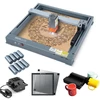 Kép 1/20 - Swiitol E24 Pro 24 W integrált szerkezetű lézergravírozó 400x400 mm-es méhsejt munkaasztallal és légsegéd szivattyúval, valamint 4 az 1-ben Y-tengelyes forgóhengerrel és 8 db magasított talpbetéttel