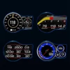 Kép 11/12 - Autó Headup Display digitális GPS sebességmérő