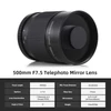 Kép 5/8 - 500 mm-es F/7.5 telefotó tükörreflexes objektív T-tartó csere Canon, Nikon, Sony, Fujifilm, Olympus számára