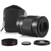 Kép 1/8 - 500 mm-es F/7.5 telefotó tükörreflexes objektív T-tartó csere Canon, Nikon, Sony, Fujifilm, Olympus számára