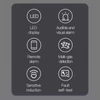 Kép 10/10 - Tuya Mini gázszivárgásérzékelő otthoni gázriasztó, APP monitor, WiFi