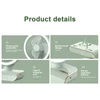 Kép 3/4 - Asztali többfunkciós ventilátor USB újratölthető ventilátor, automatikus ventilátor (4000 mAh akkumulátor) - Zöld