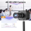 Kép 8/11 - 4K HD USB kamera 5X optikai zoom, 10-50 mm változó lencsés mini webkamera mikrofonnal