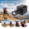 Kép 10/13 - 4K HD USB kamera 10x optikai zoom, 5-50 mm változó lencsés 8 MP mini webkamera mikrofonnal