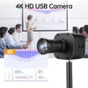 Kép 11/13 - 4K HD USB kamera 10x optikai zoom, 5-50 mm változó lencsés 8 MP mini webkamera mikrofonnal