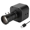 Kép 1/13 - 4K HD USB kamera 10x optikai zoom, 5-50 mm változó lencsés 8 MP mini webkamera mikrofonnal