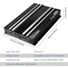 Kép 3/12 - 4 csatornás autós audio-erősítő 5800 W 12,0 V ultravékony, négyutas