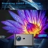Kép 5/16 - FHD 1080P 350 Lumen 4K projektor, üzleti, irodai, kollégiumi