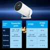 Kép 12/13 - HD 720P mini projektor hálóterem, kültéri, kemény felbontású 4K