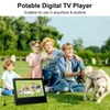 Kép 3/8 - 14 hüvelykes DCV-T2 digitális TV lejátszó, autós TV multimédia lejátszó. FM rádió távirányítóval