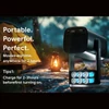 Kép 5/20 - SkyEcho FreeONE Pro 1080P mini projektor, 4K videó projektor újratölthető elemmel
