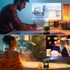 Kép 6/20 - SkyEcho FreeONE Pro 1080P mini projektor, 4K videó projektor újratölthető elemmel