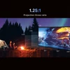 Kép 16/20 - SkyEcho FreeONE Pro 1080P mini projektor, 4K videó projektor újratölthető elemmel
