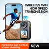 Kép 6/11 - 4K/30FPS sportkamera WiFi kamera, kétképernyős 6 tengelyes rázkódásgátló