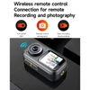 Kép 10/11 - 4K/30FPS sportkamera WiFi kamera, kétképernyős 6 tengelyes rázkódásgátló