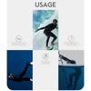 Kép 6/19 - DIVE&SAIL teljes testű búvárruha 3 mm-es hosszú ujjú, vastagított melegséggel búvárkodáshoz - Férfi, L méret