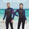 Kép 2/19 - DIVE&SAIL teljes testű búvárruha 3 mm-es hosszú ujjú, vastagított melegséggel búvárkodáshoz - Férfi, 2XL méret