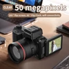 Kép 7/14 - 4K WiFi digitális videokamera 2,2 hüvelykes forgatható képernyővel