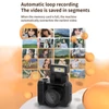 Kép 3/13 - 1080P mini digitális fényképezőgép, digitális videokamera 1,44 hüvelykes képernyővel - Fekete